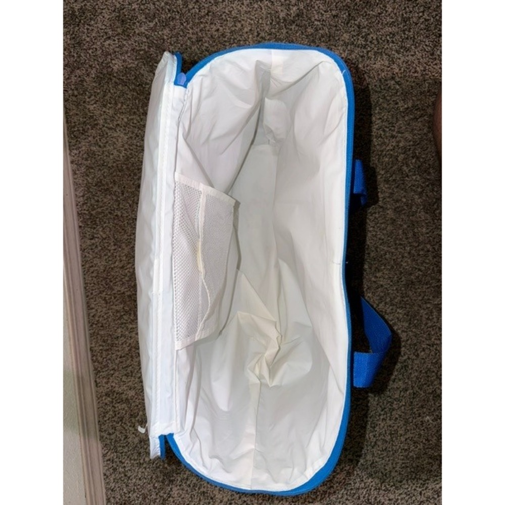 Trader Joes Insulated Reusable Grocery Bag Pasadena 1967 Blue Large Cooler Tote - Picture 5 of 5